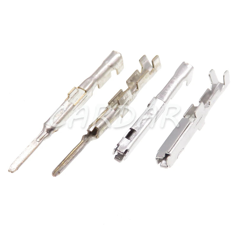 2 Pin Auto Electrical Wiring Harness Connector Female Male Socket With Terminal 6098-3857 6098-3853