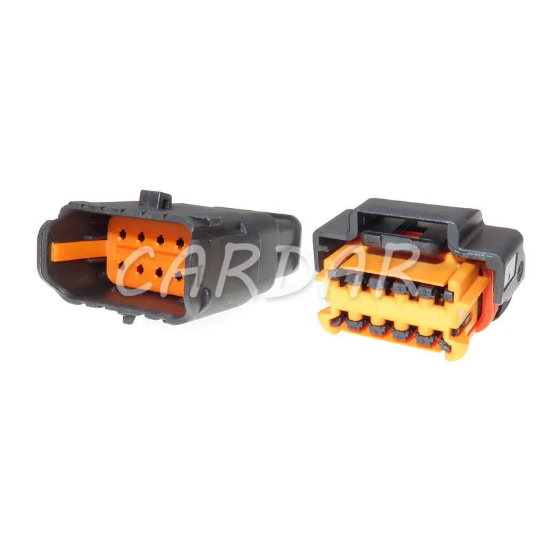 10 Pin 98788-1201 98789-1201 Auto Headlight Lamp Connector Waterproof Car Light Socket With Terminal For Peugeot Citroen Renault