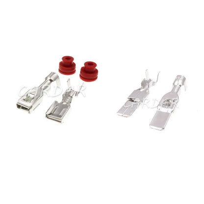 2 Pin 7283-5596-10 7282-5596-10 Waterproof Automotive Electrical Connector Socket With Pins And Seals