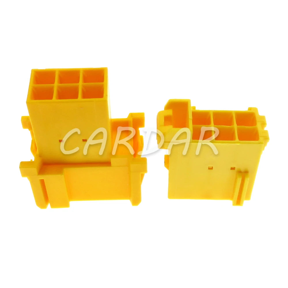6 Pin 2.8 Series Auto BCM Computer Power Amplifier Wiring Terminal Socket For Benz BMW 968271-1 1-965640-3 1-965641-3