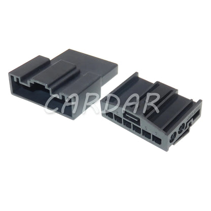 6 Pin 2.8 Series Car Window Lifter Electric Tail Gate Atmosphere Lamp Cigarette Lighter Wire Socket 6984754-01