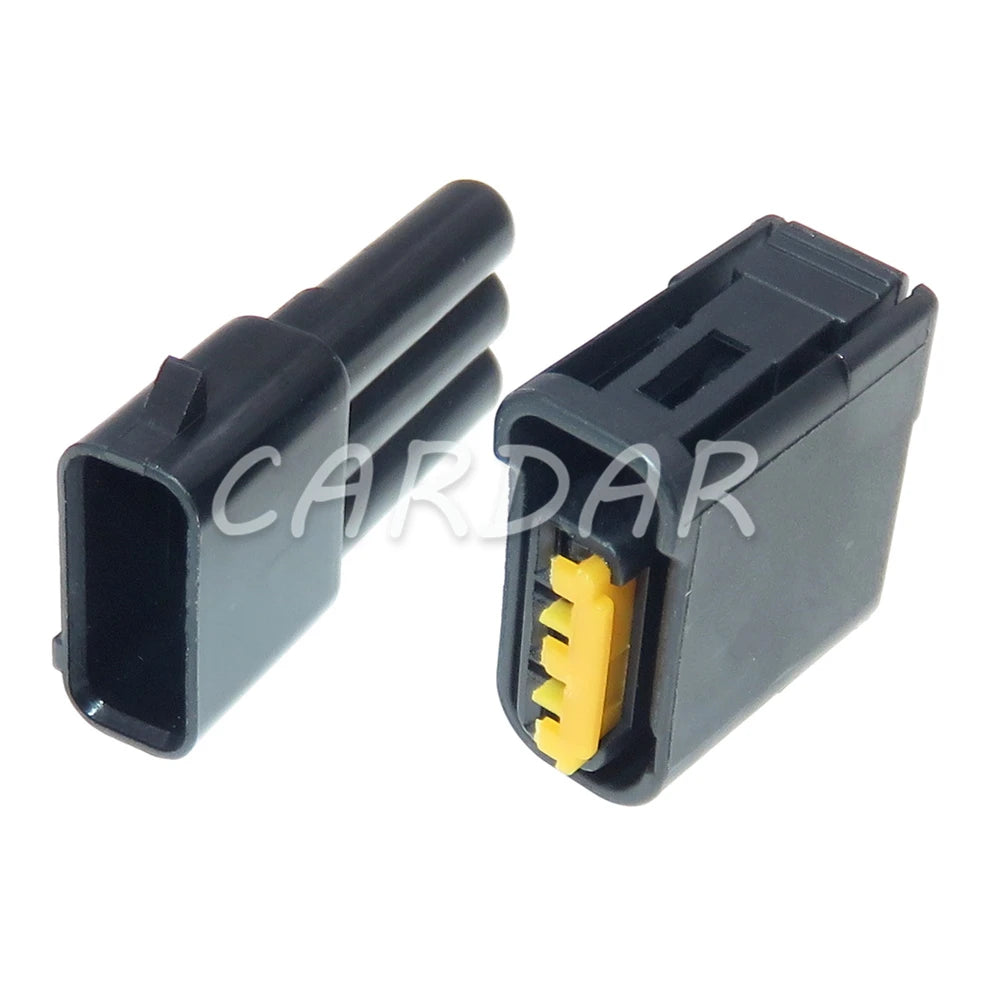 3 Pin FW-C-D3F-B FW-C-D3F Black Auto Plug Automotive Waterproof Ignition Coil Connector For Subaru Daihatsu