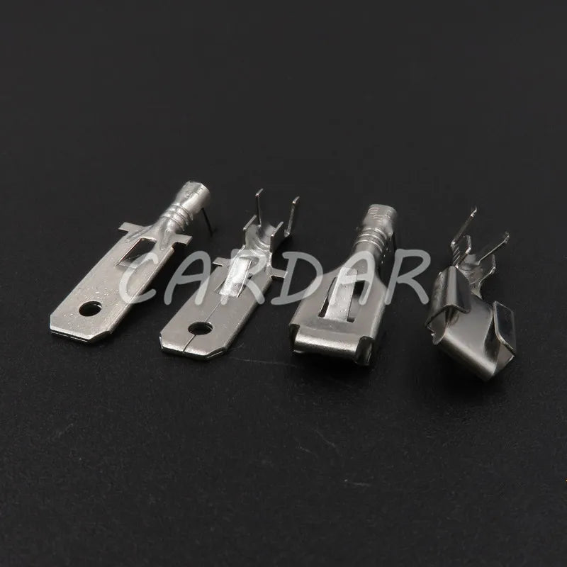 1 Pin 6.3mm Automotive Socket Auto H1 Lamp Holder Head Light Plug Electrical Wiring Connector For Toyota