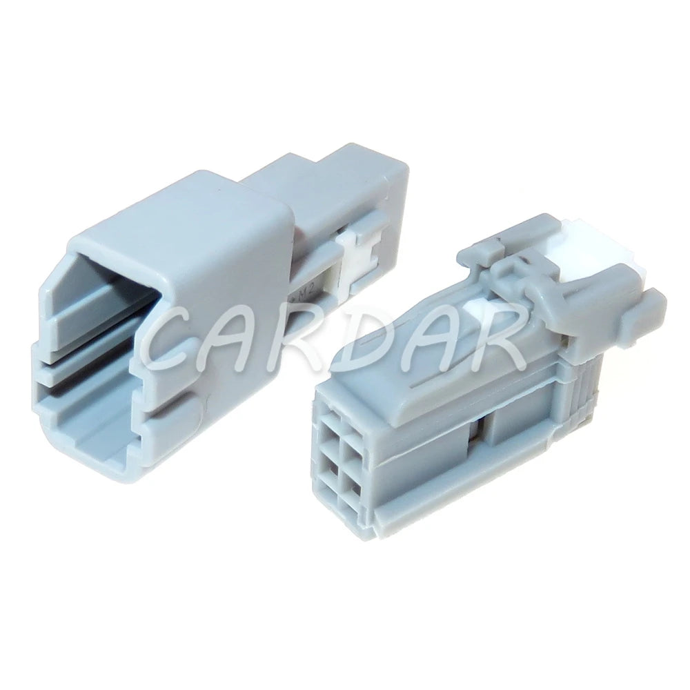4 Pin 0.6 Series 9315484 Grey Unsealed Socket With Terminal Automotive Wiring Harness Connector