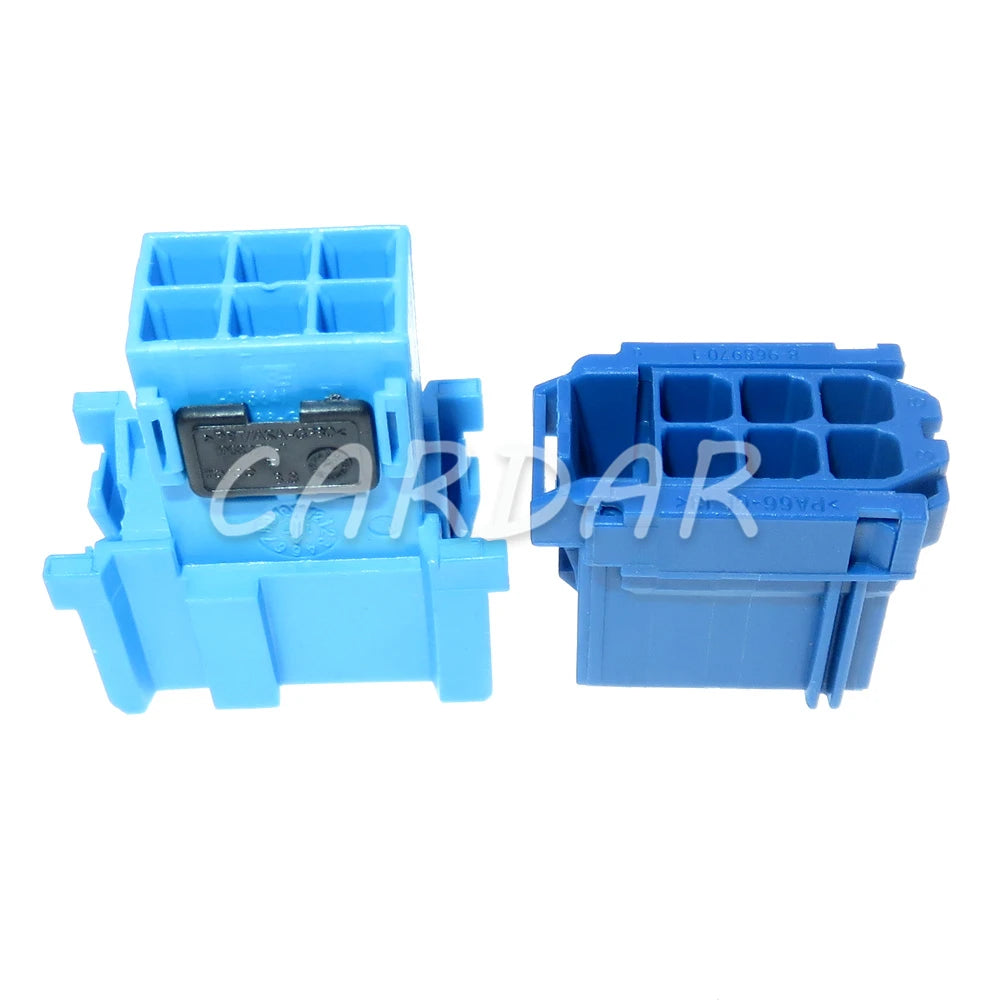 6 Pin 1-965641-1 8-968970-1 Blue Automotive Male Female Docking Wiring Terminal Unsealed Socket Auto Parts