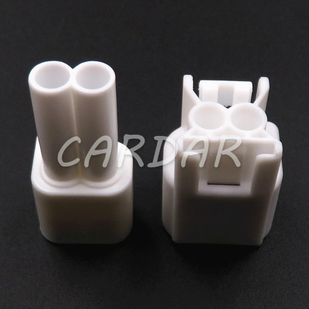 2 Pin Car High Voltage Pack Ignition Coil Plug White Wire Harness Sealed Socket FW-C-2F-B FW-C-2M-B