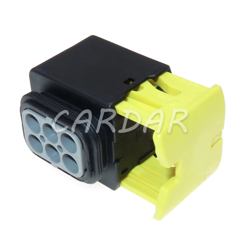 6 Pin 2-1418437-1 3.5 Series Auto Modification Wire Connector Grey Car sealed Plug Auto Accessories