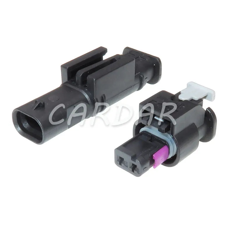 2 Pin 4F0 973 702 1-1718643-1 0-2112986-1 Fuel Injector Connector Collision Sensor Socket Automotive Connector For VW Audi