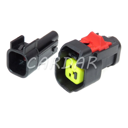 2 Pin EV6 Fuel Injector Plug Nozzle Cars Waterproof Electrical Wire Connector Auto Socket For Car