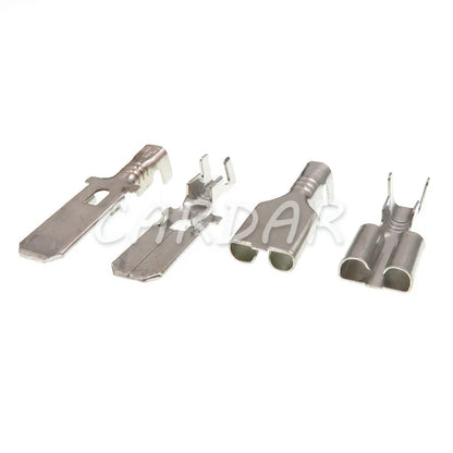 1 Pin 6098-0232 6098-0234 6.3mm Wiring Harness Plug Electric Cable Connector