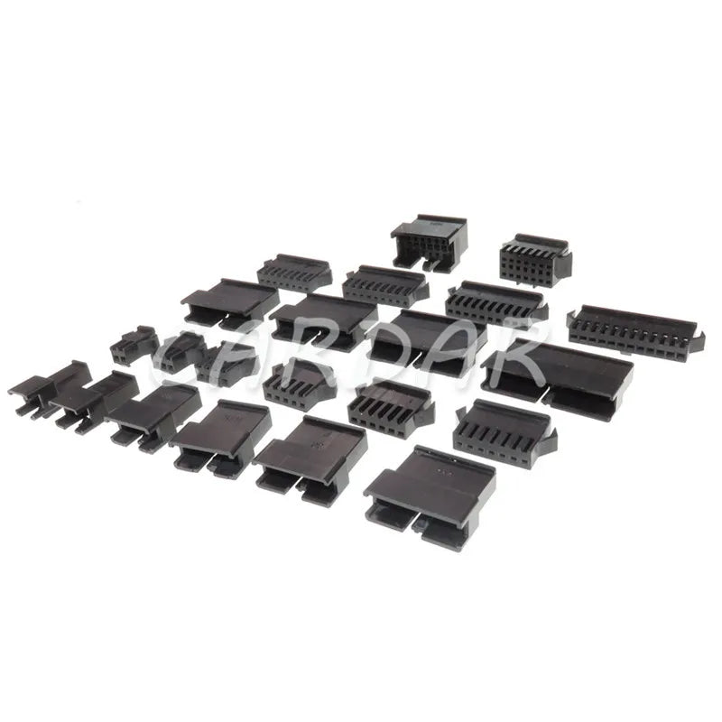 SM 2.54 Pitch Connector 2/3/4/5/6/7/8/9/10/11/12 Pin Female Male Wire Socket Housing With Terminals SM-2P SM-2R JST SM2.54