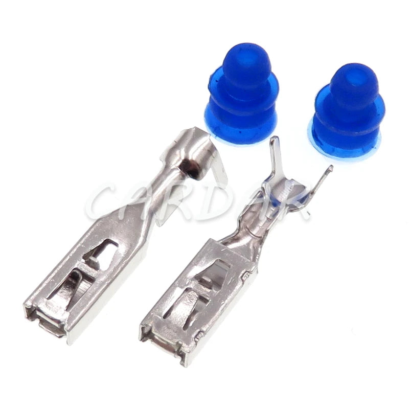 2 Pin 2.8 Series Car Headlight Waterproof Electric Wire Socket Cable Harness Sealed Connector Auto Parts Adapter