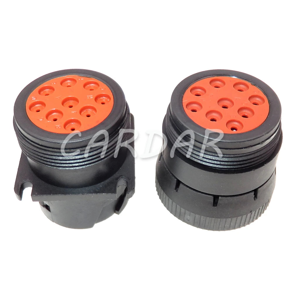 9 Pin Deutsch HD16-9-1939P HD16-9-1939S Waterproof Auto Plug Diagnosctic Tool Circular Connector For Track J1939