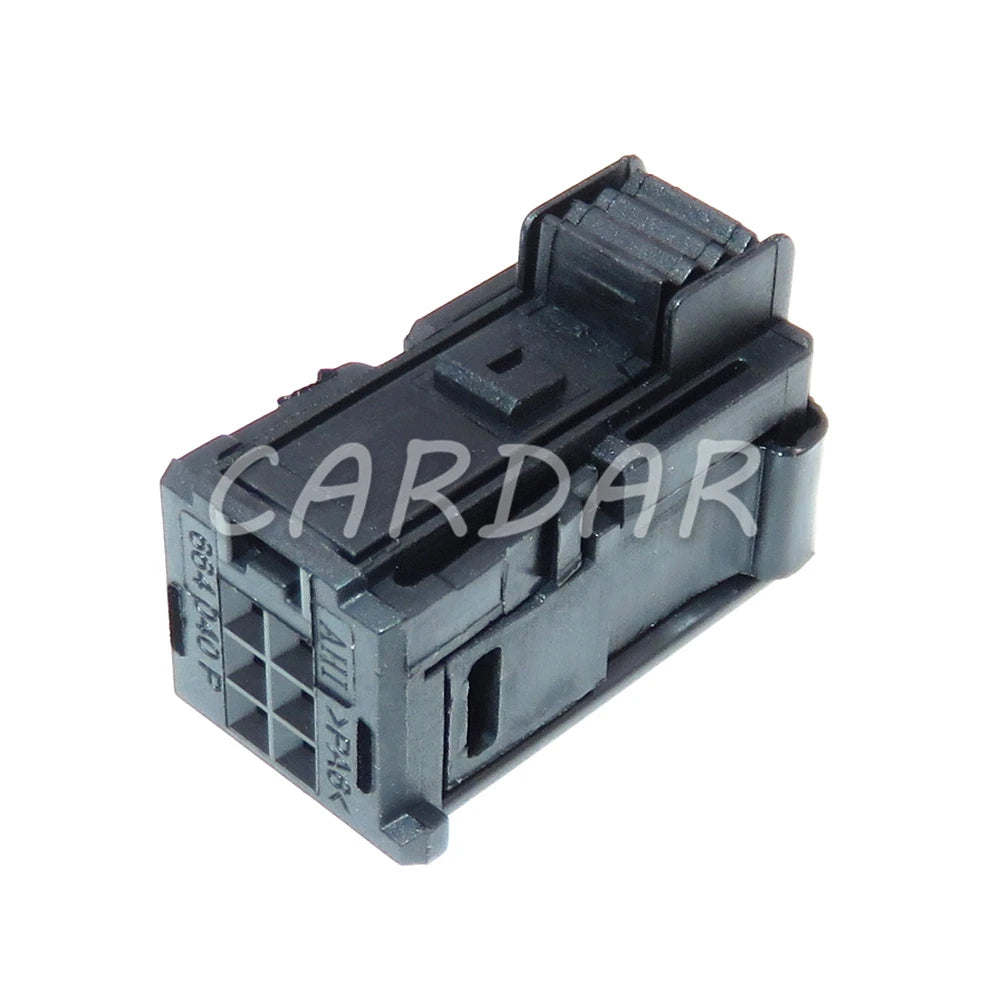 6 Pin 0.6 Series Miniature Automobile Electric Wire Plastic Housing Unsealed Socket With Terminal 98192-0001