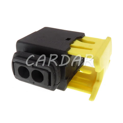 2 Pin 1-1418483-1 1-1703839-1 1-1703841-1 3.5mm Automotive Connector Waterproof Socket Plug With Rubber Seal And Terminal