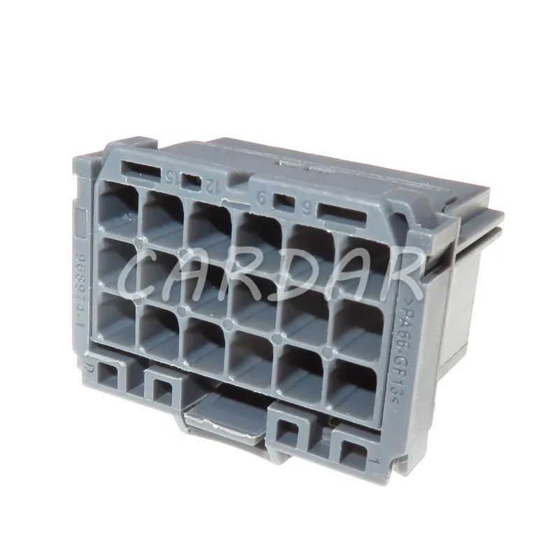 18 Pin 968974-1 Auto Electrical Connector Car Plug Socket With Terminals