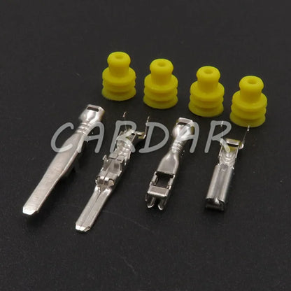 2 Pin 6187-2801 6187-2804 Automotive Connector Power Battery Waterproof Electronic Reversing Radar Harness Socket For Car