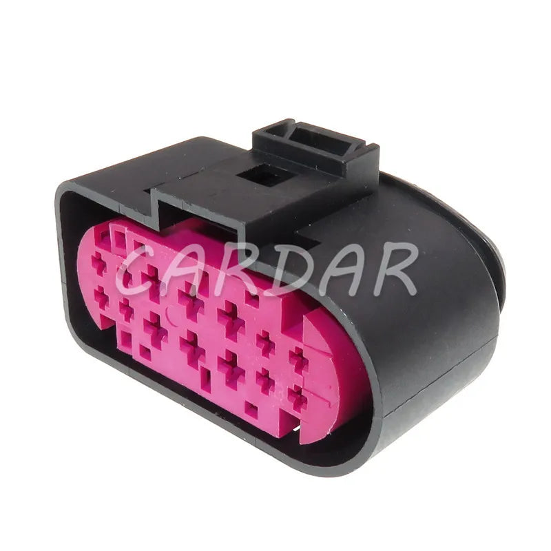 14 Pin 1J0973737 1J0973837 1.5mm 3.5mm Waterproof Auto Connector Lamp Light Socket For Audi BMW VW