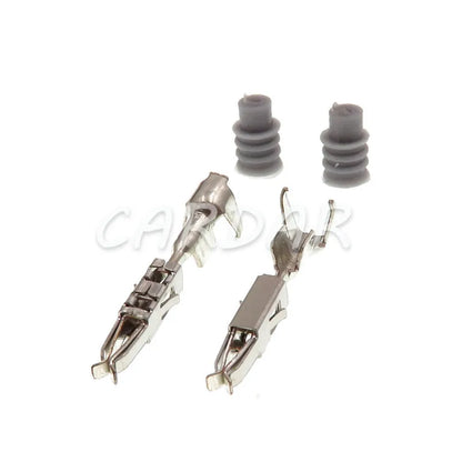 2 Pin 6E0 973 702 Sealed Rear ABS Sensor Connector Plug Wiring Socket For VW Audi Phaeton