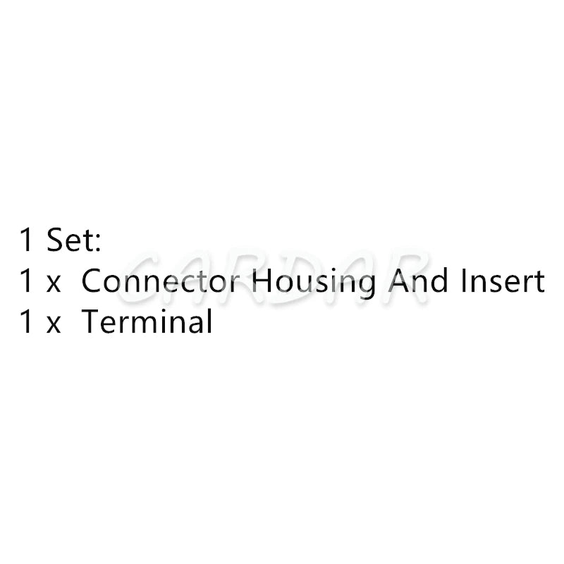 1 Pin 9.5 Series Automobile Wiring Socket with Terminal Car Unsealed Large Current Connector 927415-4 357915971B