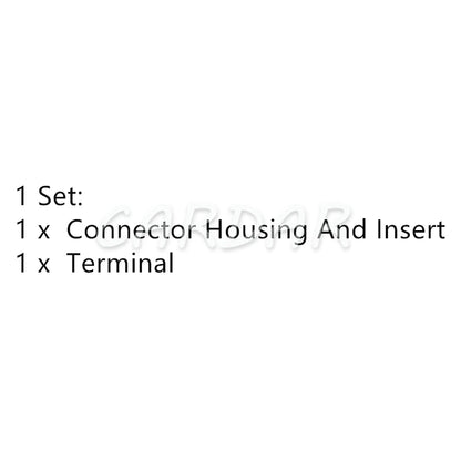 1 Pin 9.5 Series Automobile Wiring Socket with Terminal Car Unsealed Large Current Connector 927415-4 357915971B