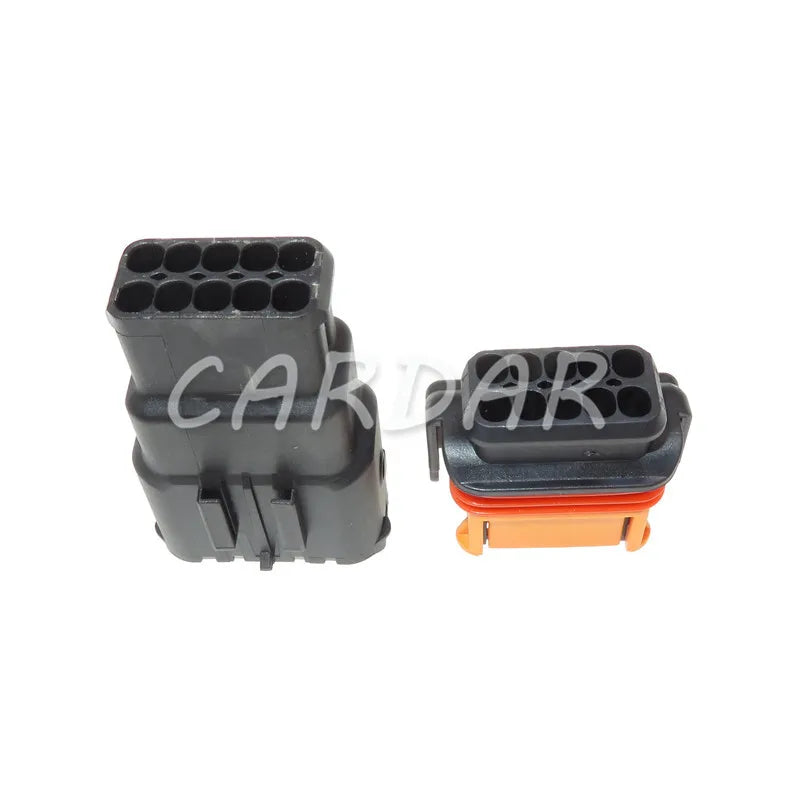 10 Pin 98788-1201 98789-1201 Auto Headlight Lamp Connector Waterproof Car Light Socket With Terminal For Peugeot Citroen Renault