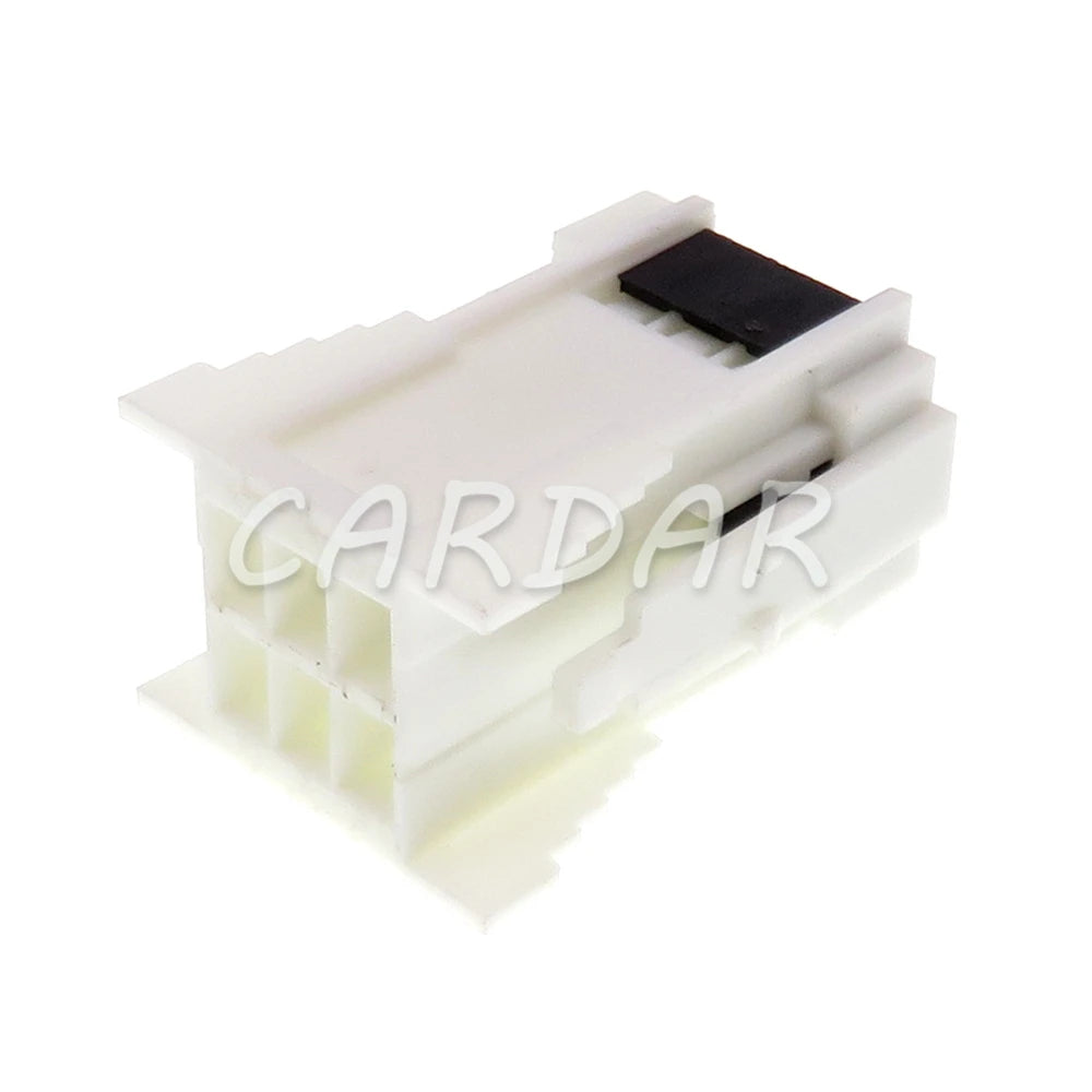 6 Pin 1.5 Series Automotive Blower Wiring Harness Socket White Plastic Housing Unsealed Adapter
