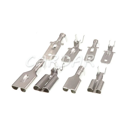 6 Pin Automotive Connector 6.3mm Car Electrical Wire Cable Plug Socket
