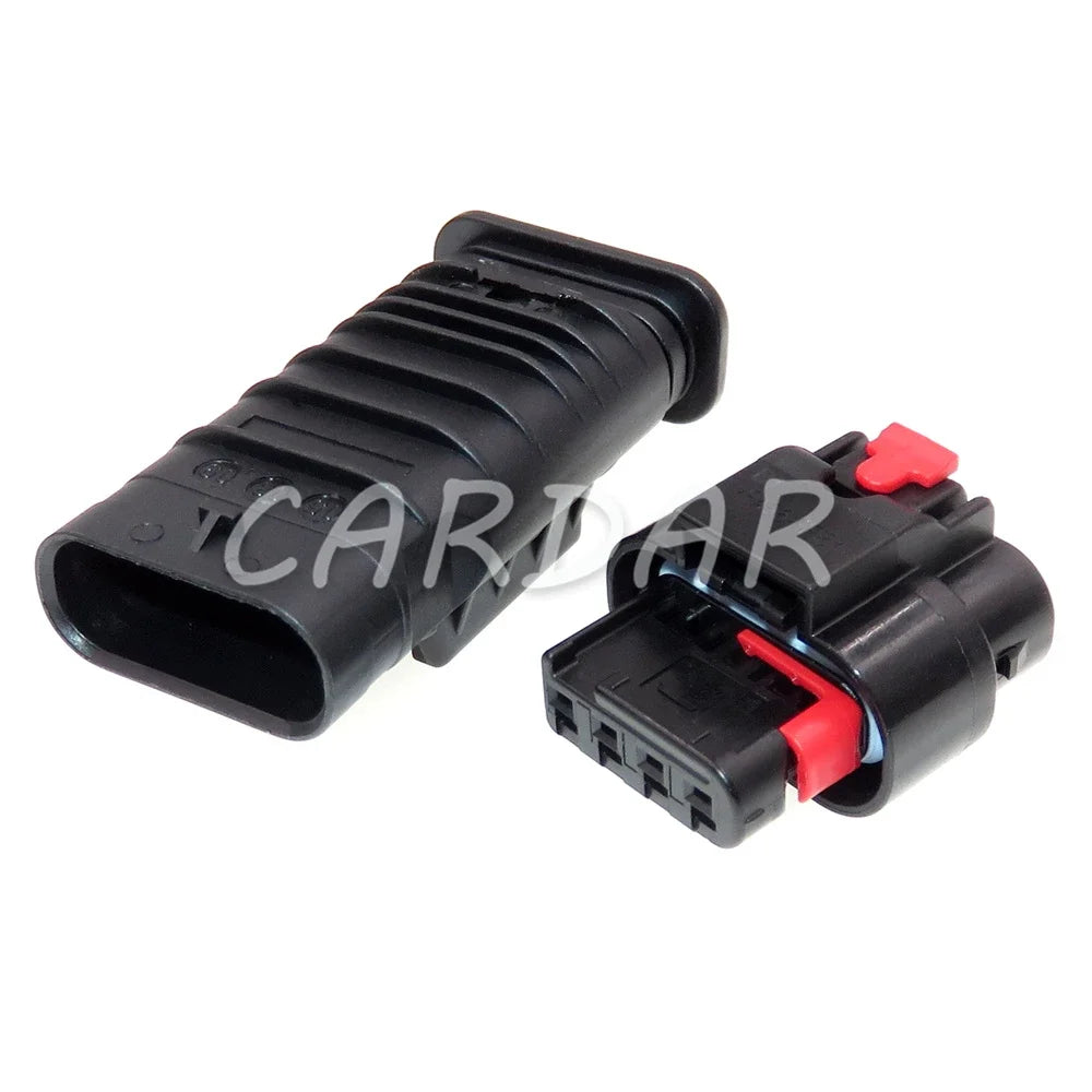 4 Pin 1.2 Series Automobile Male Female Docking Cable Harness Waterproof Socket 1-1456426-1