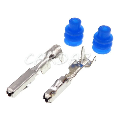 2 Pin 0.6 Series Auto Wiring Harness Female Socket Automobile Waterproof Connector 1-1438608-5