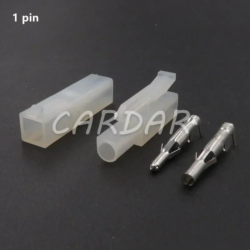L6.2 Tamiya Large Battery Male Female Plug Set Big Tamiya Style Nickle Pin Connector Unwired 6.2mm Pitch Socket For RC Hobby