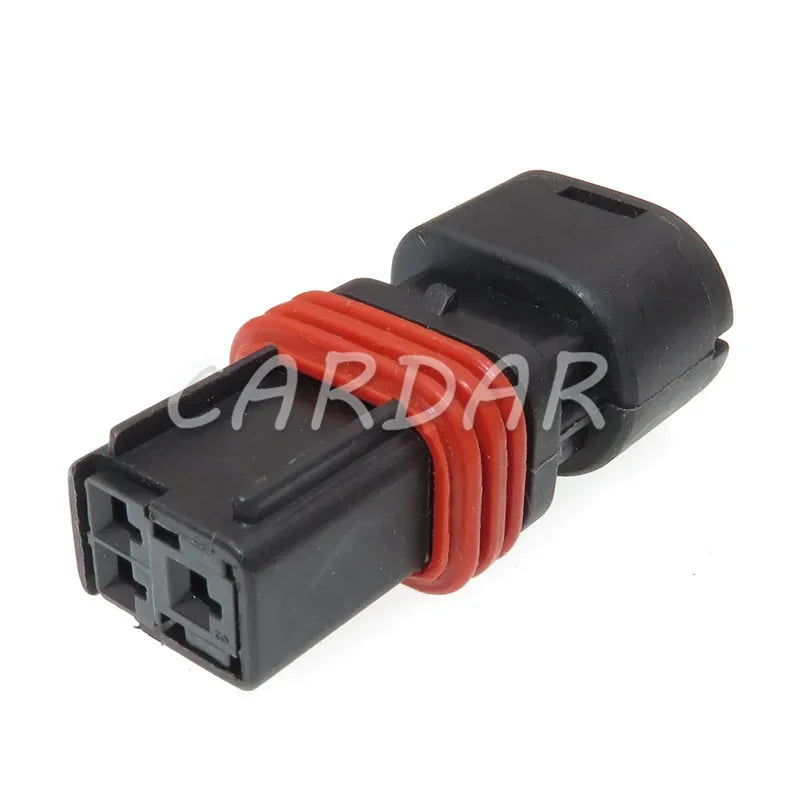 3 Pin Wiring Waterproof Electrical Connector Giexceed Automobile Socket With Metal Pins