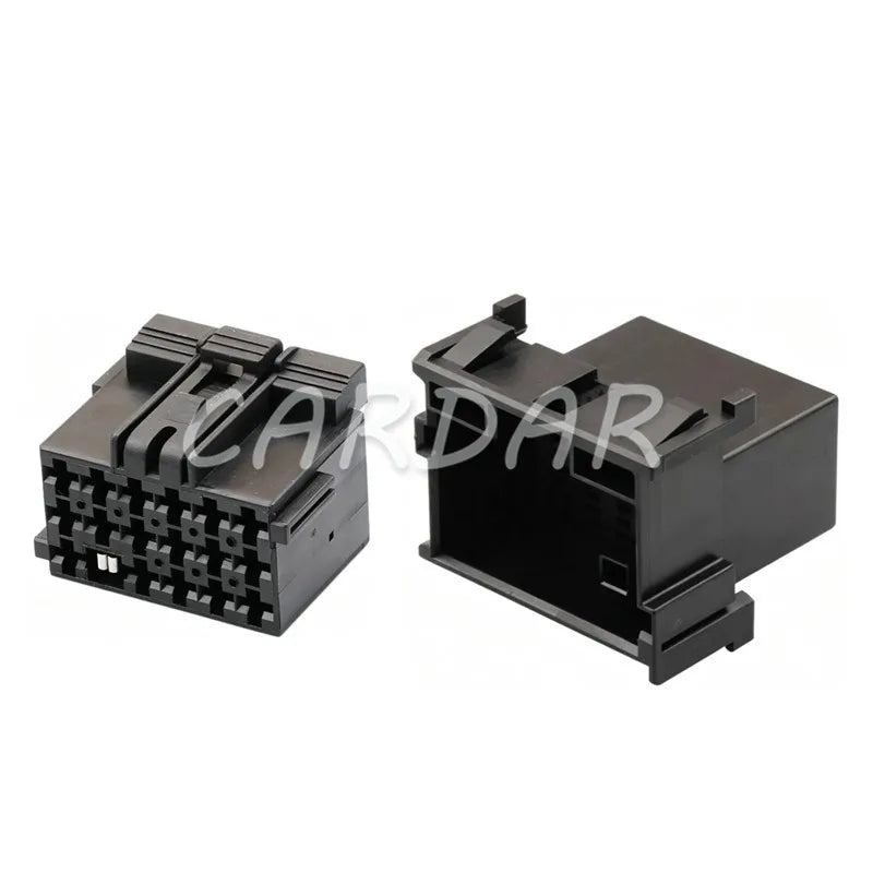 18 Pin 1355204-1 1241581-1 967204-1 Car Wire Harness Plastic Housing Socket Auto Adapter Black Connector