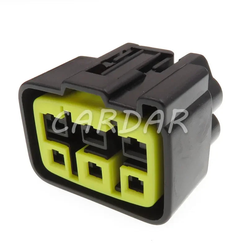6 Pin FSW-C-6F-B Wire Harness PCB Socket Waterproof Automotive MotoCycle Connector