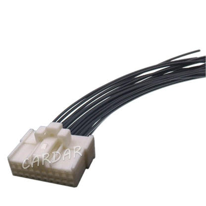 20 Pin 7123-1403 MG610363 Automotive Digital Power Amplifier DSP Wiring Harness Lossless Modification Socket
