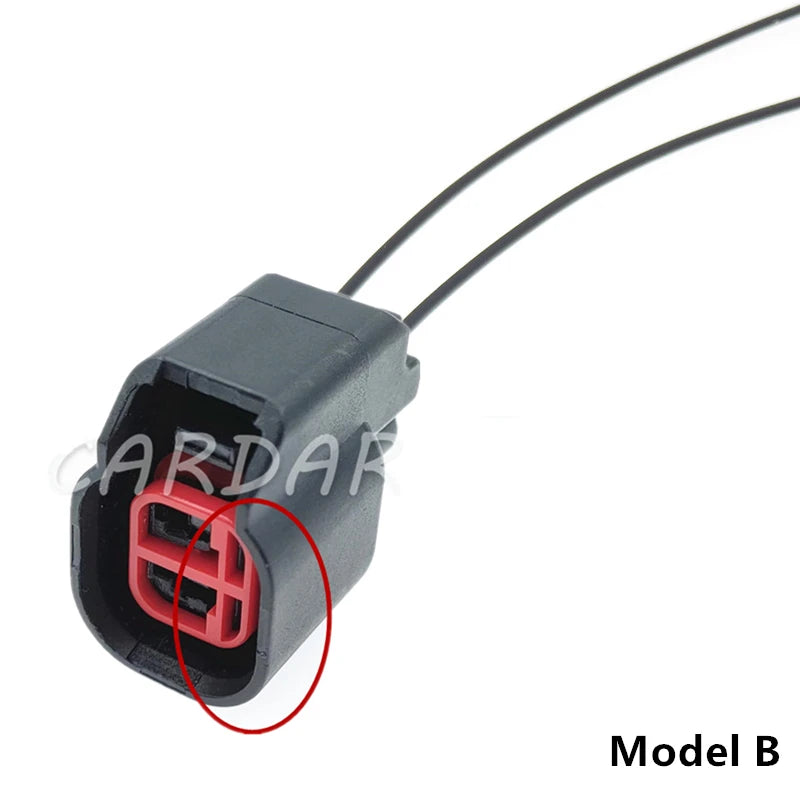 Conector de cola de cochino de inyector de combustible de 2 pines 7283-5967-30 EV6 EV14 USCAR sr20det rb30 GTR FAST ls2 ls3, enchufe universal