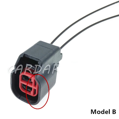 Conector de cola de cochino de inyector de combustible de 2 pines 7283-5967-30 EV6 EV14 USCAR sr20det rb30 GTR FAST ls2 ls3, enchufe universal