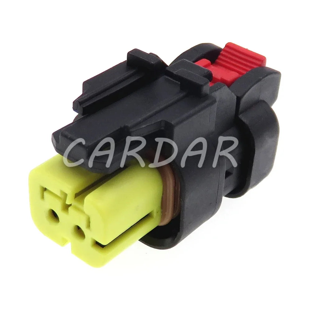 2 Pin 1.6 Series 776427-3 Yellow Automotive C6.4 Engine Timing Sensor Wiring Socket For CAT320D