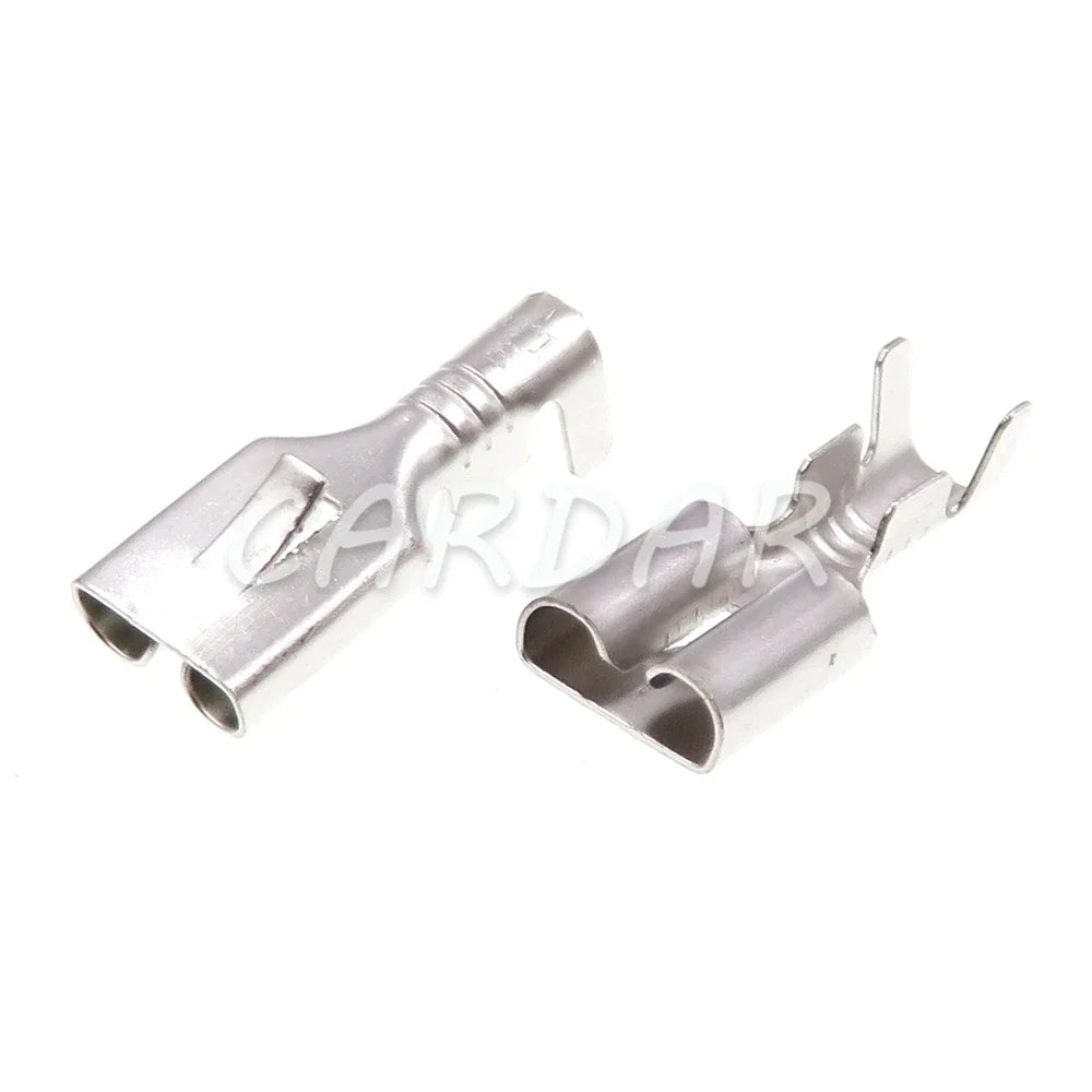 4 Pin 6.3 Series High Current Wiring Socket Plastic Housing Unsealed Connector For Automobile