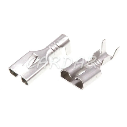 4 Pin 6.3 Series High Current Wiring Socket Plastic Housing Unsealed Connector For Automobile