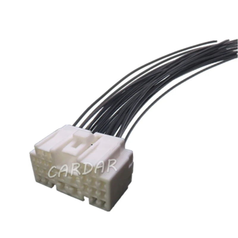 24 Pin Composite Connector Car Electrical Socket Auto Wire Cable Plastic Housing Unsealed Plug 7282-1248 7283-1248