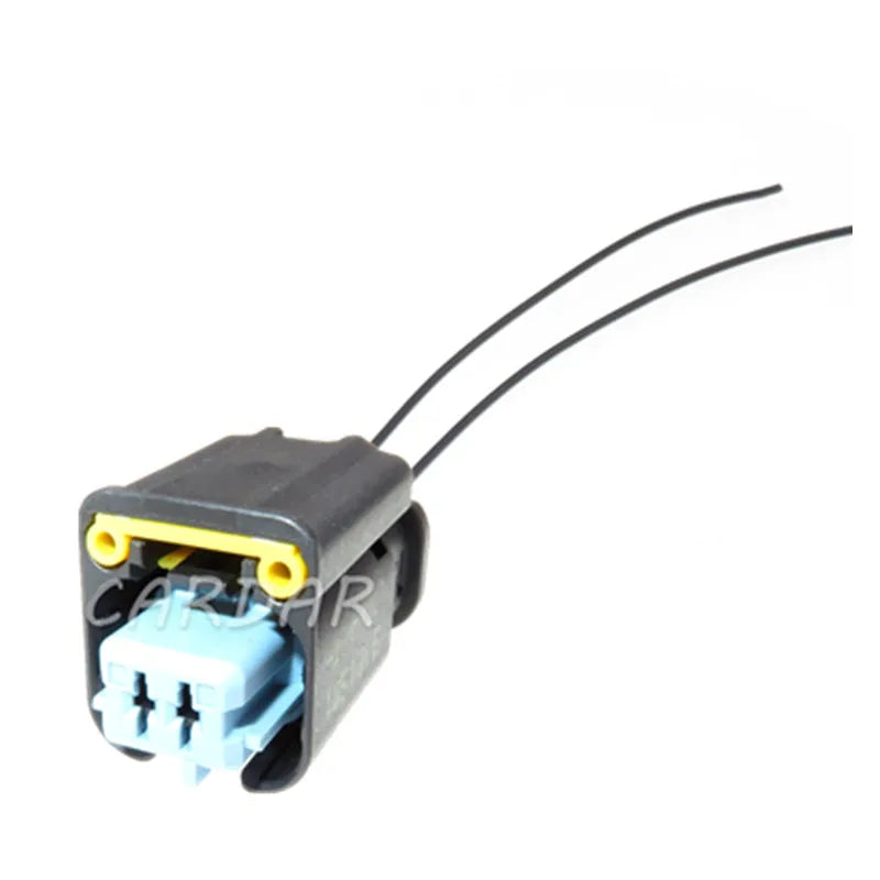 2 Pin Auto Engine Fan Water Temperature Sensor Plug Socket Waterproof Auto Connector For BMW MINI