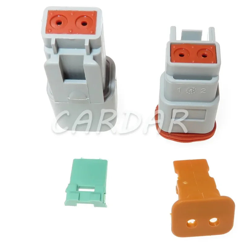 2 Pin DT04-2P AT04-2P DT06-2S AT06-2S DT Series Waterprooof Auto Plug Car Connector For Deutsch