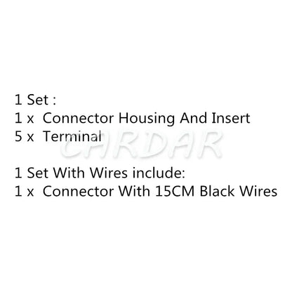 5 Pin 2272975-9 2272975-5 181311 Car Wire Harness Socket Automobile Accessories Electrical Connector