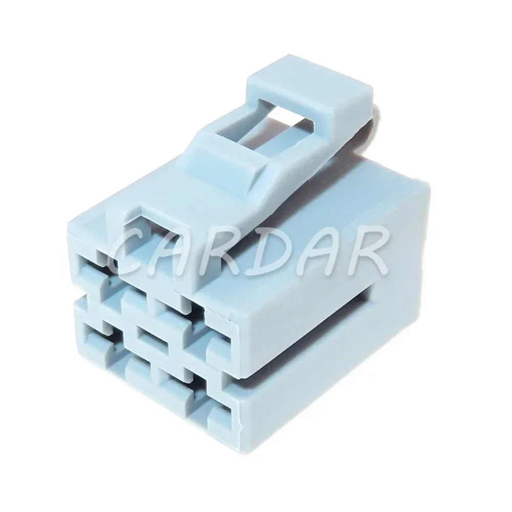 4 Pin 6.3 Series Grey Large Current Plastic Housing Electric Wire Cable Unsealed Socket With Terminal