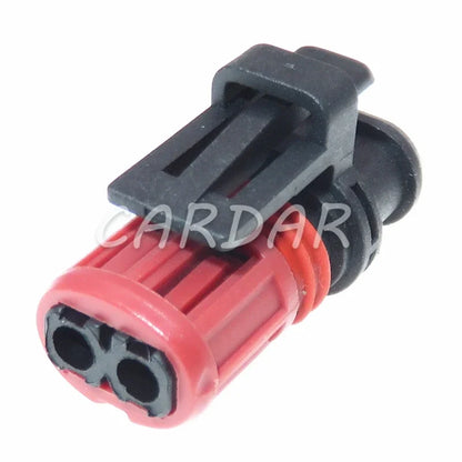 2 Pin Waterproof Socket Wiring Harness Plug Automotive Connector 1337245-3 For Volvo Excavator EC210 EC360 EC480 Injector
