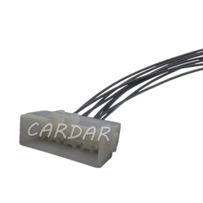 8 Pin 6070-8471 6070-8481 6.3mm Connector Automotive Plug With Terminals