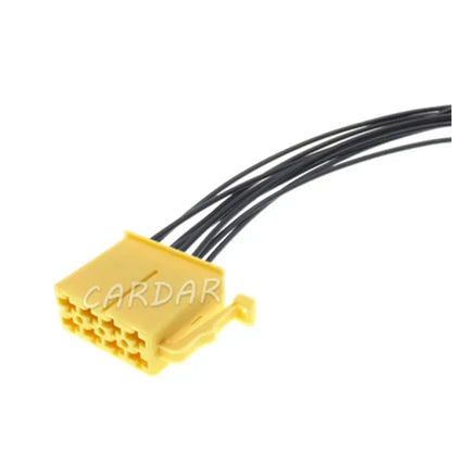 8 Pin 2.8 Series Yellow Car Unsealed Cable Connector Automobile Male Plug Female Socket Auto Plastic Housing Plug
