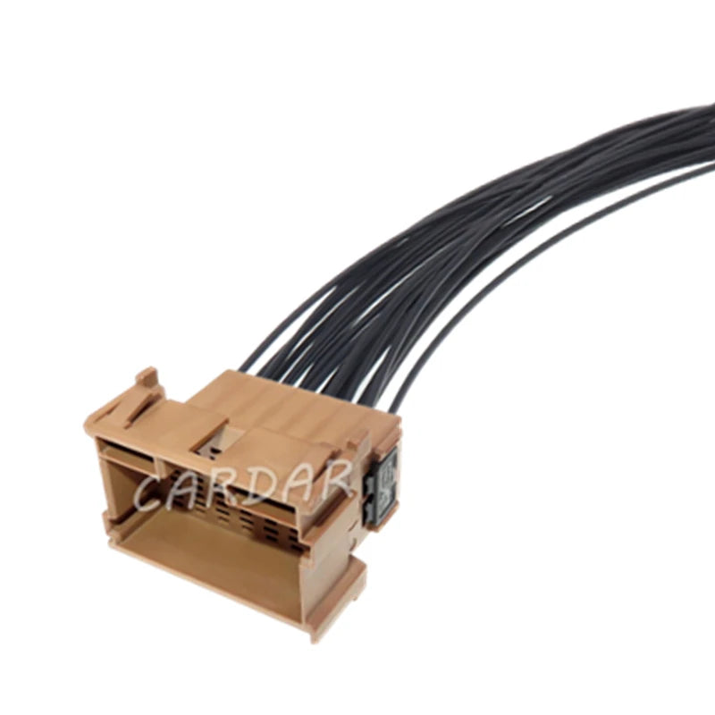 21 Pin Car Male Plug Female Socket Brown Auto Electric Cable Unsealed Connector 967635-1 1-967630-1 8-968975-1