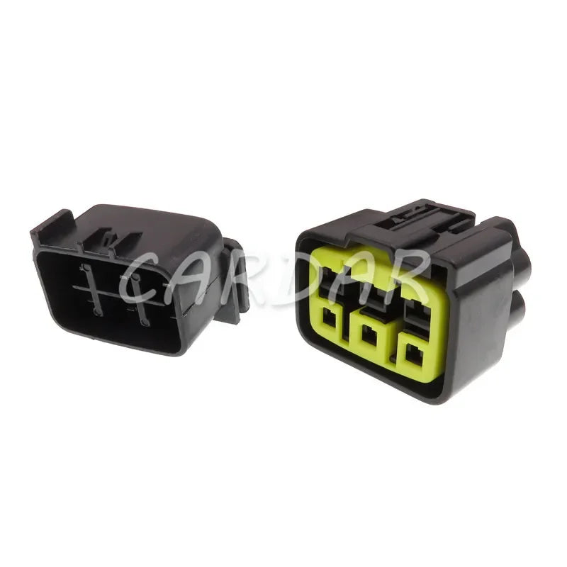 6 Pin FSW-C-6F-B Wire Harness PCB Socket Waterproof Automotive MotoCycle Connector